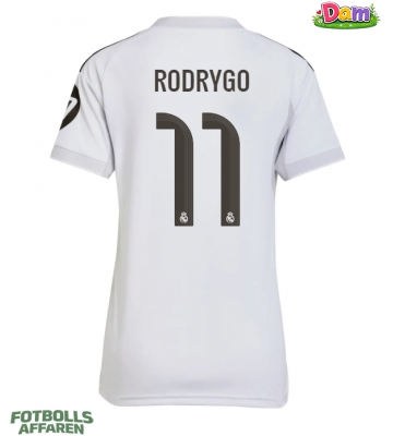 Real Madrid Rodrygo Goes #11 Hemmatröja Kvinnor 2025-26 Kortärmad